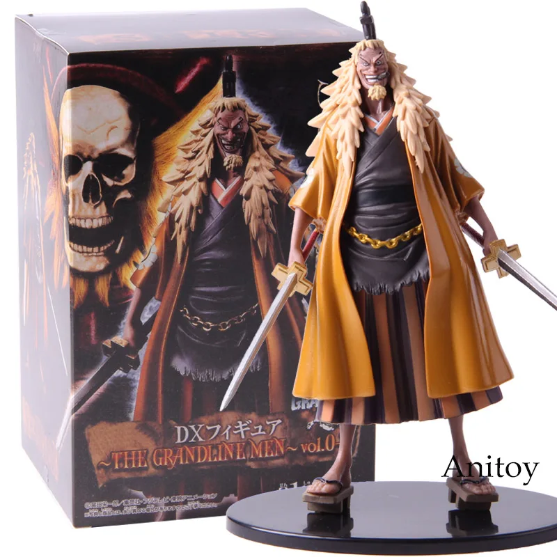Аниме One Piece DX The Grandline Men vol.0 II Shiki ПВХ экшн фигурка Коллекционная модель
