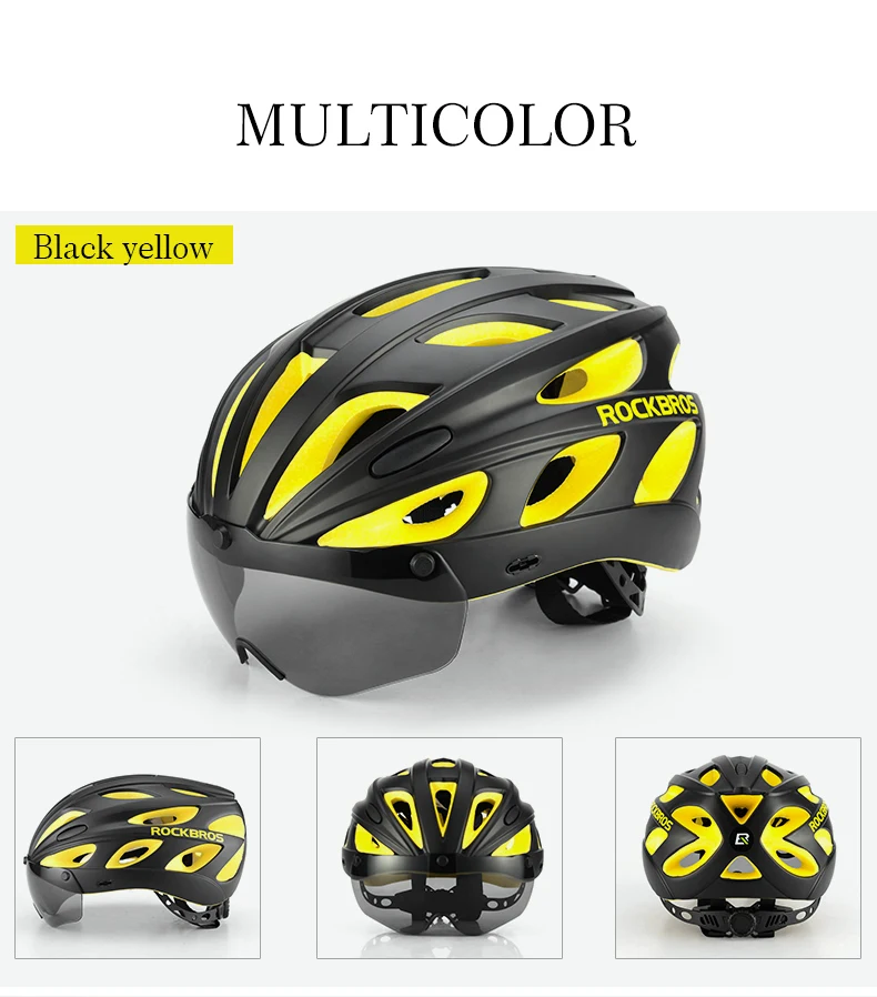 ROCKBROS велосипедный шлем интегрально-Литой Сверхлегкий дорожный горный велосипед шлем MTB защитный велосипедный шлем с наклонениями мужчины