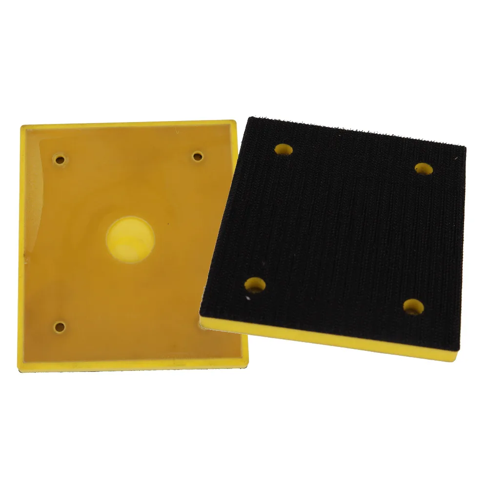 Free Shipping 5Pcs 110*100mm Square Grinder Polishing Pad Disc