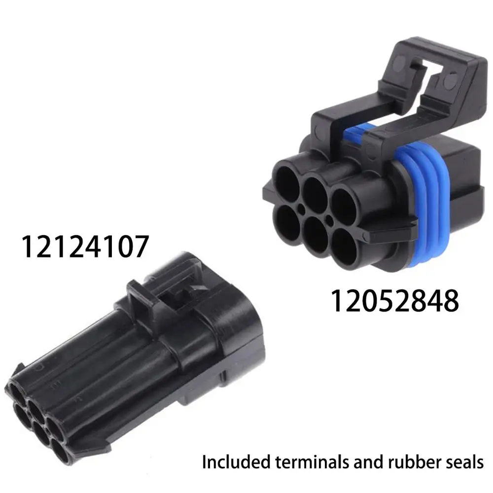 5-20 комплектов Metri-Pack 150 гнездовых штырьков GT Delphi 6 водонепроницаемый