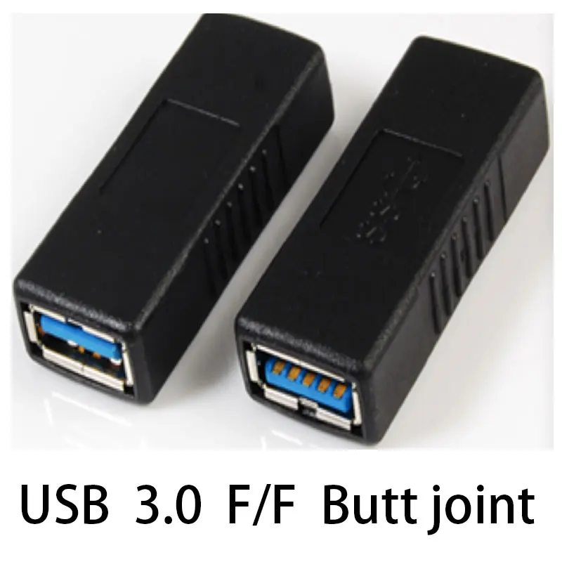 

10pcs2019Nuovo USB 3.0 Tipo A RJ45 Rete LAN Ethernet Adattatore del Connettore Femmina a Femmina Accoppiatore Extender