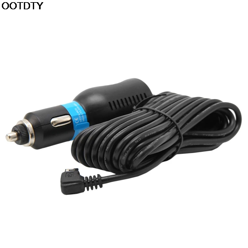  35 m DC 5V 2.1A Mini USB Auto Power Ladegerät Adapter Kabel Für GPS Auto Kamera # L060 # neue heiße