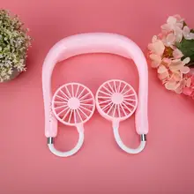 Aire Acondicionado кондиционер для дома портативный мини usb зарядка шеи Подвесной Электрический вентилятор для спорта на открытом воздухе воздушный охладитель