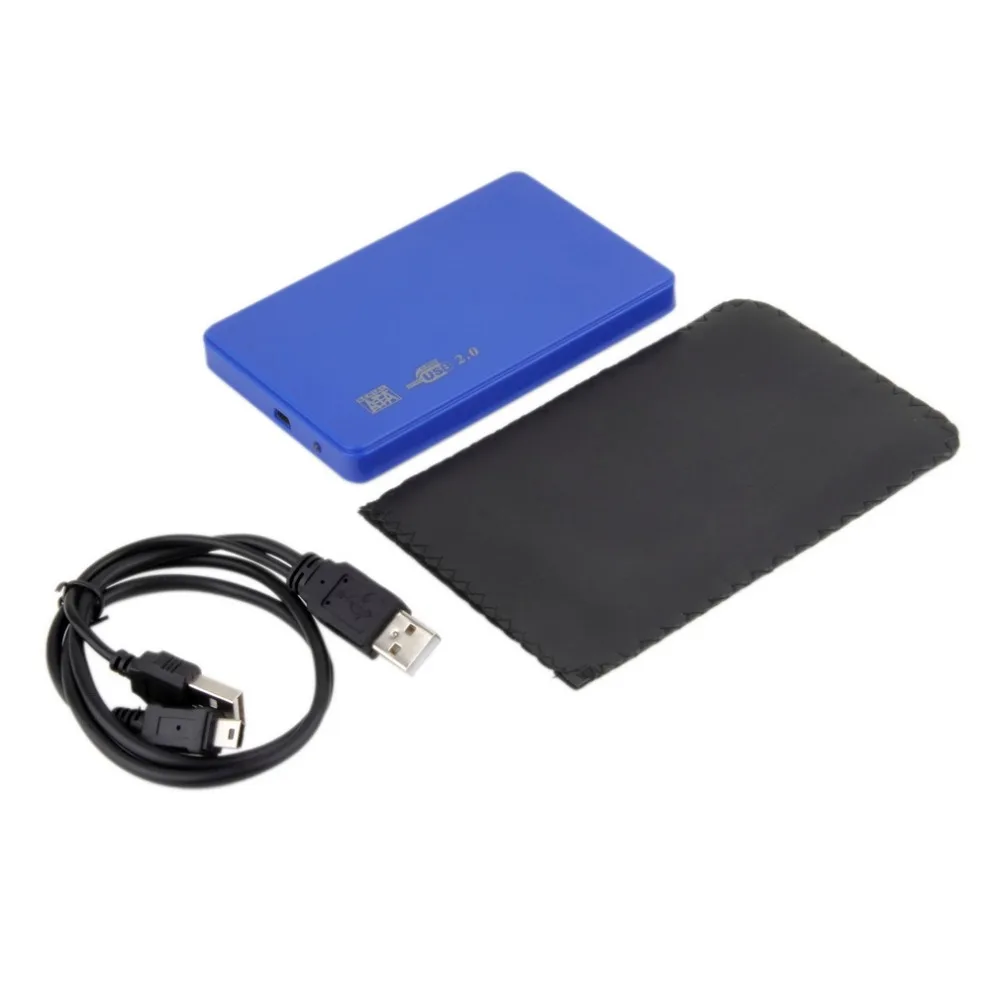 

New USB 2.0 480Mbps Enclosure Case Box Hard Disk for Laptop 2.5" SATA Hard Drive Promotion worldwide Promotion