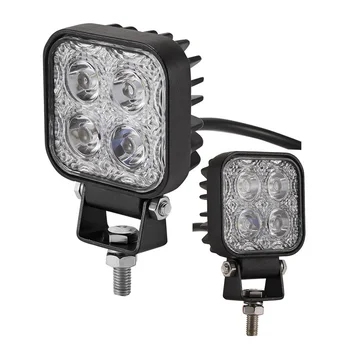 

2 Pcs Hot 12w Car LED Offroad Work Light Bar for Jeep 4x4 4WD AWD Suv ATV Golf Cart 12v 24v Driving Lamp Motorcycle Fog Light