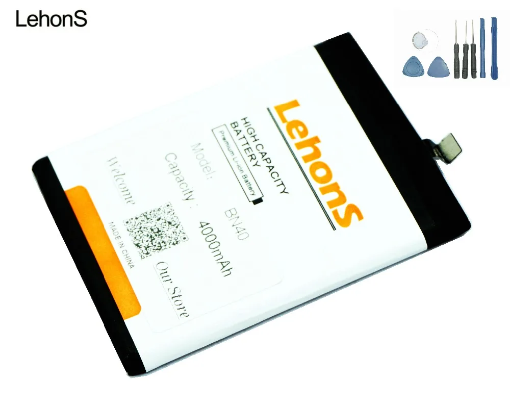 LehonS 1x Новое поступление BN40 мобильный телефон аккумулятор для Xiaomi Redmi Redrice Hongmi 4 Pro