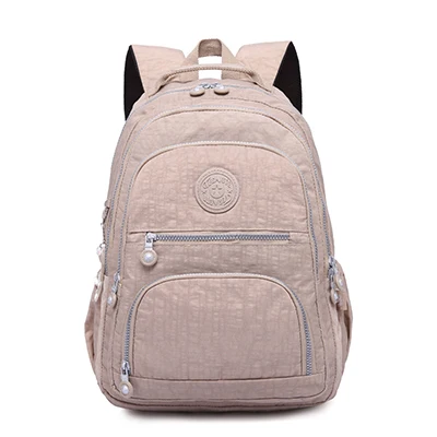 TEGAOTE, женский рюкзак, школьная сумка для девочек-подростков, Mochila Feminina Mujer, женский рюкзак для ноутбука, рюкзак для путешествий, женская сумка - Цвет: khaki