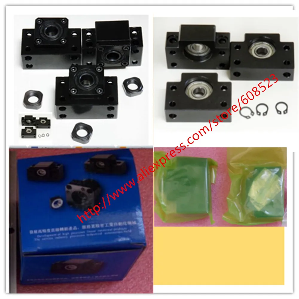 

Ballscrew end supports BK15 BF15 bearing blocks 2 pcs CNC Parts for SFU2005 SFU2010
