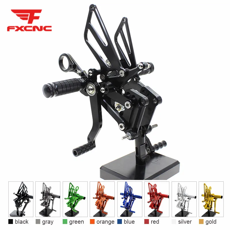 

FOR BMW S1000RR 2009-2014 S1000RR/HP4 2009-2014 CNC Aluminum Alloy Motorcycle footrest footpeg pedal foot peg Rearset Rear Set