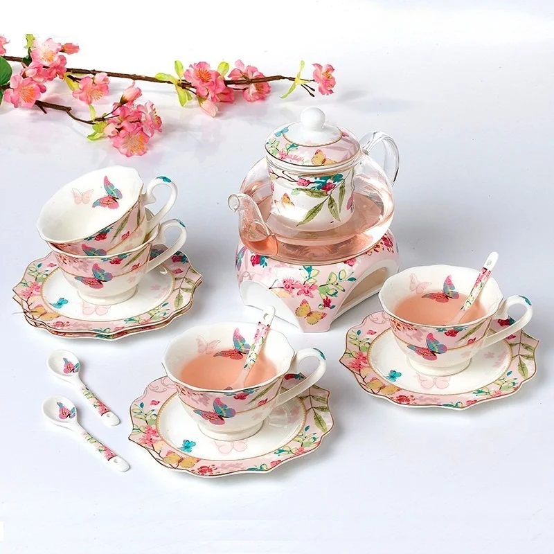 butterfly tea set