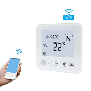 

16A WiFi Smart Thermostat Temperature Controller Digital LCD Display Thermostat Programmable Universal For Water/Electric floor
