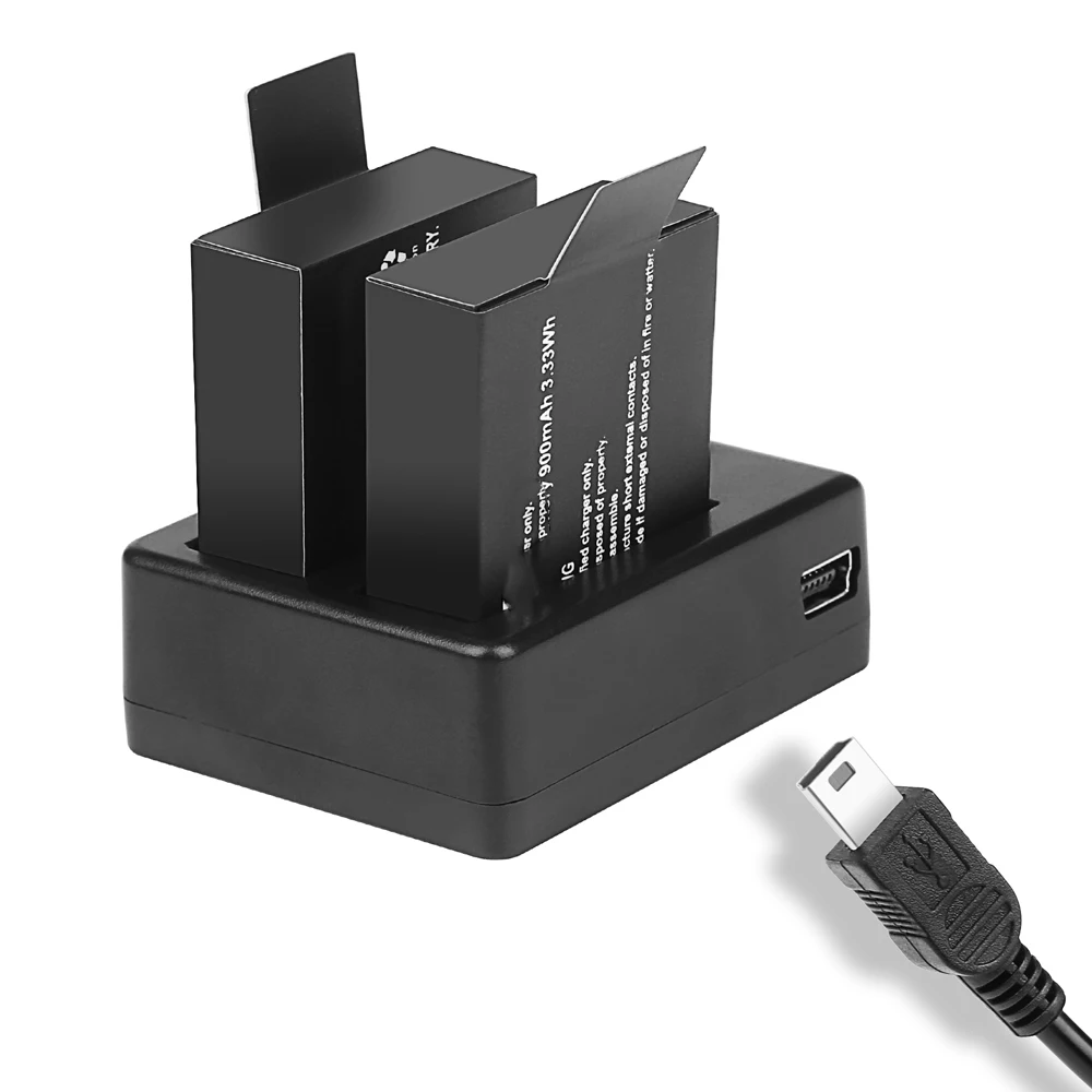 Description Picture 5 of itemDual Port Battery Charger for Sjcam M10 Sj4000 Sj5000 4000 5000 Action Camera Sjcam Accessories