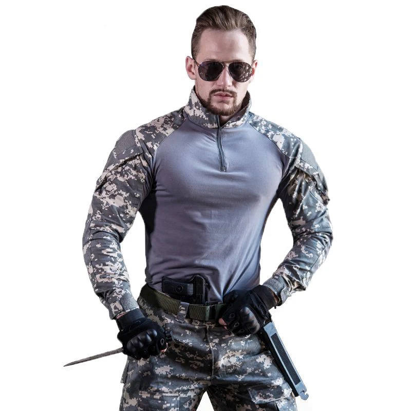 Buy Camouflage Suits Mens Army Military Tactical T