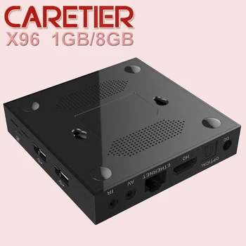 

10PCS X96 Amlogic S905X Quad Core Android 6.0 TV BOX 1G/8G 2G/16G 16.1 4K Smart Android Tv box PK M8s T95 Set Top Box