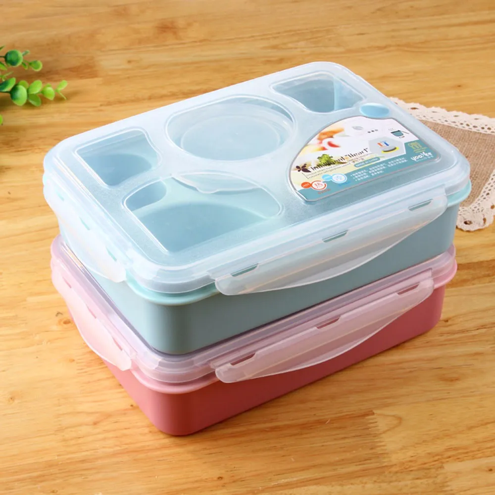 Magic-Kitchen-Sealed-Microwaveable-Bento-Lunch-Box-Set-Microwave-For-Kids-Adult-Office-5+1-Food-Container-Storage-Box-KC1309 (12)