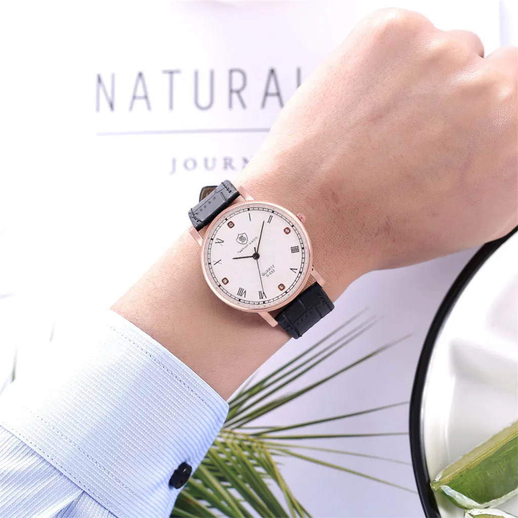 

OTOKY 2019 Men's Watches Luxury New Military Leather Quartz Watch Men Sport Wristwatch Relogio Masculino Male Watches 19April30