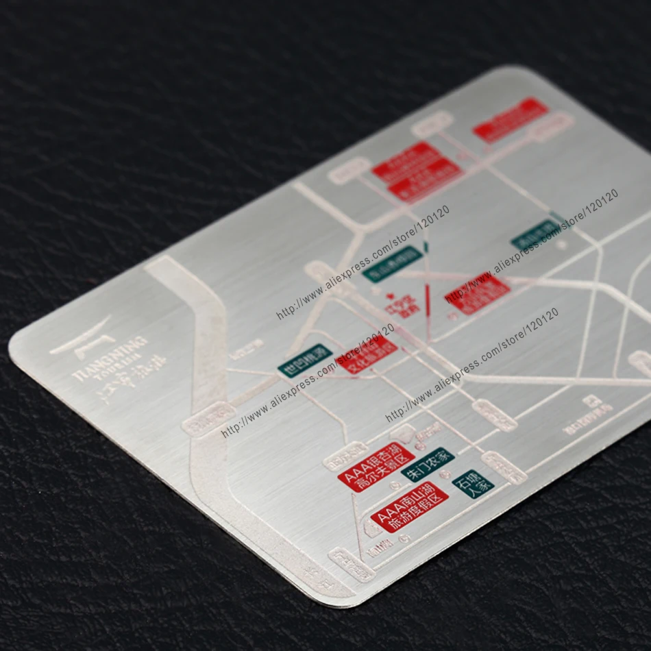 

Metallic Color, Metal Business Cards, 100pcs A Lot Deluxe Metal Business Card VIP Cards, Double-side (free shipping)