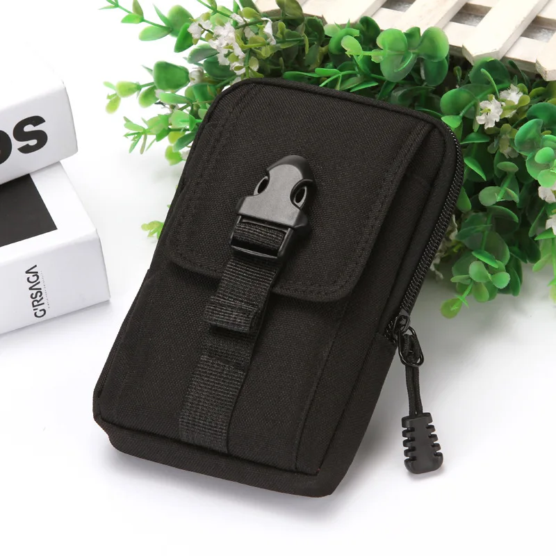 6 Inch Hot Mobile Phone Bag Quality Men's Cigarette Mobile Phone Waist Bag Outdoor Casual High Quality Fanny Pack