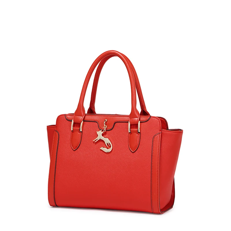 

Women Leather Handbag Top Handle Tote Shoulder Bag Crossbody Bag