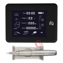 Сенсорный экран Перманентная тату машинка для макияжа Цифровая Электрическая Вращающаяся ручка MTS PMU система макияж машина с перезаряжаемой панелью