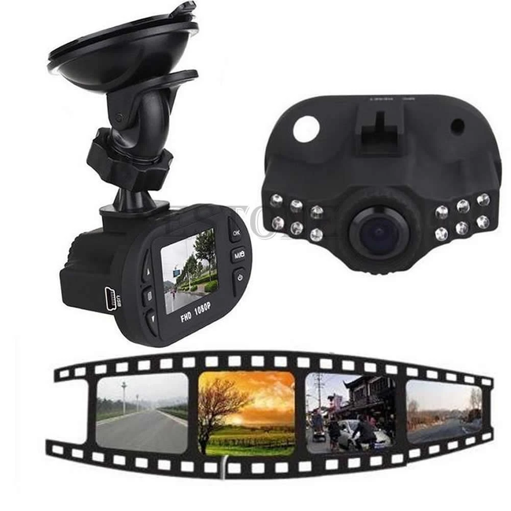 

1080P Angle 120 Full HD IR Night Vision Car DVR Vehicle Camera Video Recorder Dash Cam