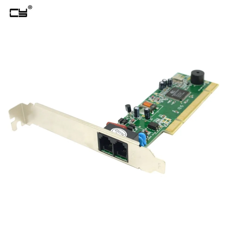 V90 V92 56K внутренний PCI Модем передачи данных факса голосового вызова Интернет