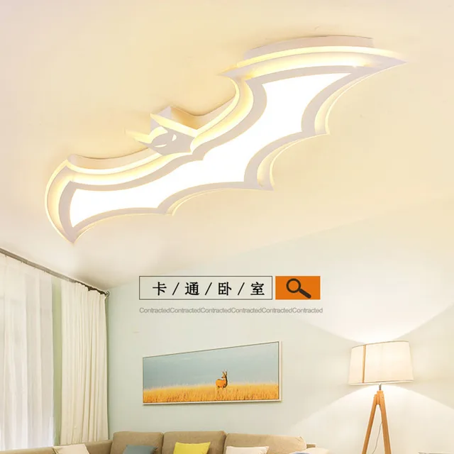 Best Price led ceiling light Batman ceiling led cartoon fashion boy simple and modern personality study ultra-thin children's room lamps Best Price led ceiling light Batman ceiling led cartoon fashion boy simple and modern personality study ultra-thin children's room lamps
