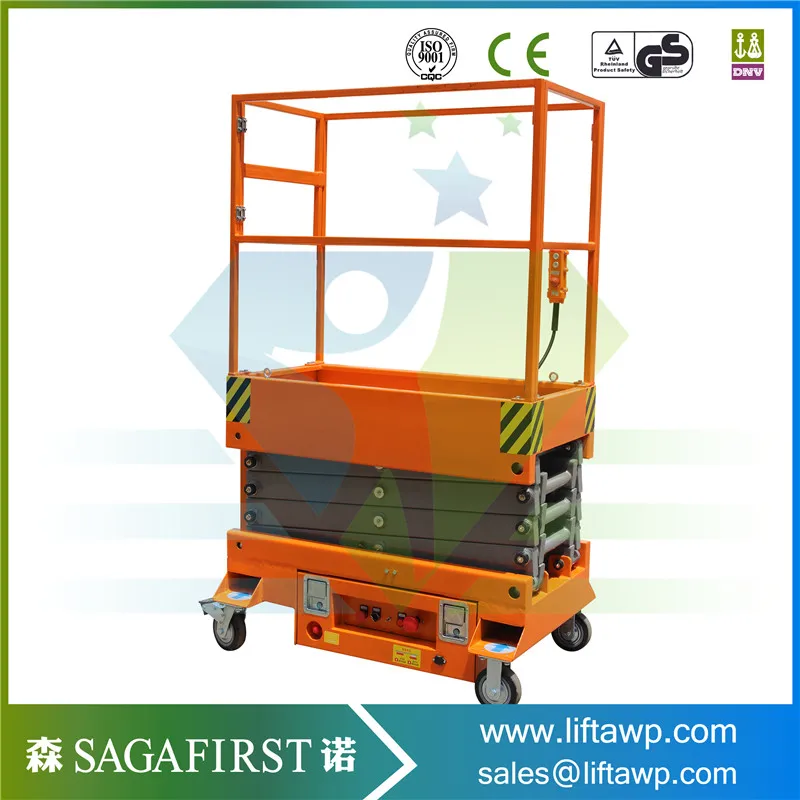 

3m 4m Mini Aerial Lift Platform Mobile Work Platforms