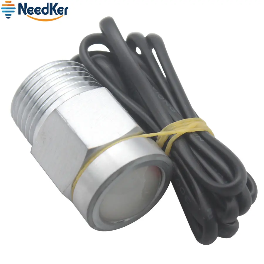 

12W COB Yacht Light DC 12V Cold White Blue Copper Small Body Underwater Boat Led Light Ip68 Waterproof 0.9m Wire Spotlighting