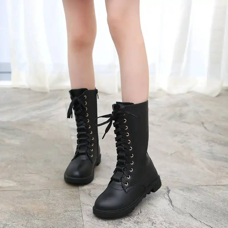 knee high boots on short girl