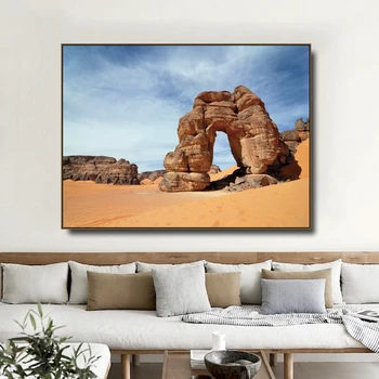 

Laeacco Sahara Desert Scenery Poster Home Decor Canvas Painting Prints Home Decoration Wall Art Pictures For Living Room Bedroom
