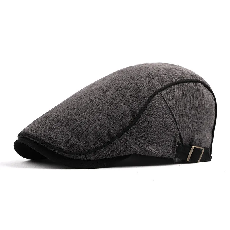 New Arrival Spring summer Autumn wearing Newsboy cap Unisex Thin material Stripe Casual Peaked Cap Casquette Cap - Цвет: 3