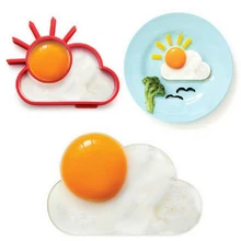 1 шт., инструмент для завтрака, силиконовая форма для жареных яиц, красные кольца для блинов, формы для яиц, солнцезащитное облако, силиконовая форма для яиц, силиконовая форма для яиц 1035A