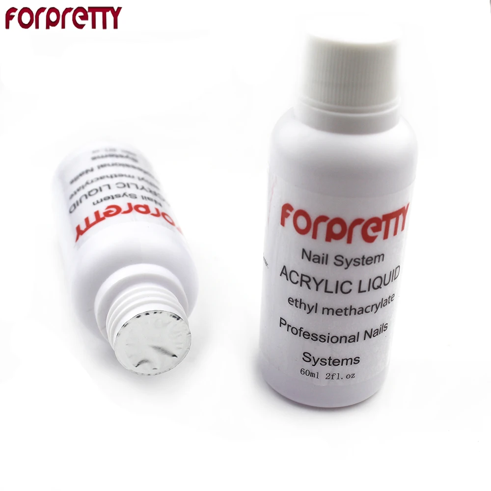 FORPRETTY Acrilico Liquid For Acrylic Powder Sculpture 60ml Acryl Vloeistof Akrilik Liquido Nagels Spulletjes Unas Acrilicas DIY FORPRETTY Acrilico Liquid For Acrylic Powder Sculpture 60ml Acryl Vloeistof Akrilik Liquido Nagels Spulletjes Unas Acrilicas DIY
