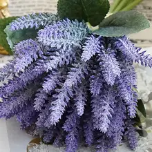 Японский Ручной Букет Лаванды Свадебный искусственный цветок ручной работы Роза buque casamento свадебные искусственные цветы