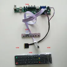 for 15.6 LTN156AT02 VGA LED USB AUDIO TV HDMI driver Controller Board display 1366*768 AV LCD panel monitor