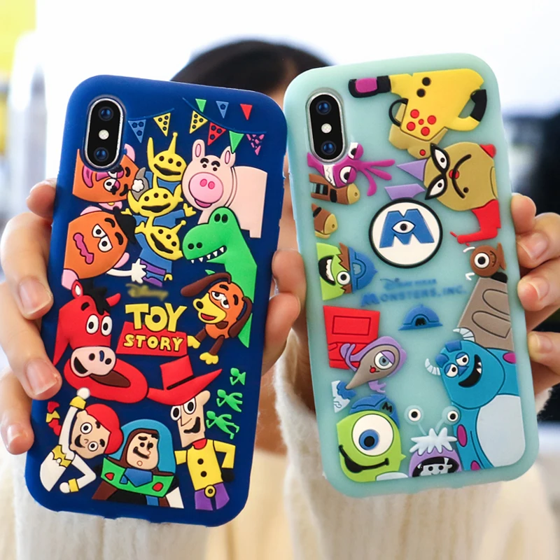 

For Huawei Honor 10 Cartoon 3D Toy Story Silicone Cover Case for Huawei Nova4 P30 P20 P8 P9 Lite Pro Mate 8 9 10 Phone Cases