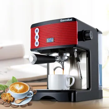 

15bar Espresso Coffee Machine Maker for Home Semiautomatic Pump Type Steam Milk Steamer