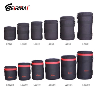 

EIRMAI Waterproof Nylon Camera Lens bag Lens Pouch DSLR Camera Lens case For Canon Nikon Sony Olympus Panasonic Lens Pouches