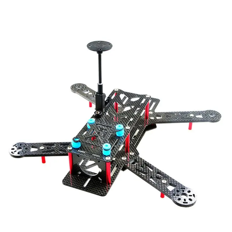 

Black Plastic GPS Antenna Mount Stand Foldable Seat Base Folding Bracket Holder for DIY QAV 250 Quadcopter Drone Accessories