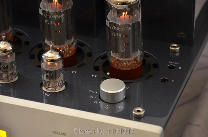 MUZISHARE X5 hiif tube amplifier HIFI EXQUIS handmade scaffolding welding  push pull integrated amp