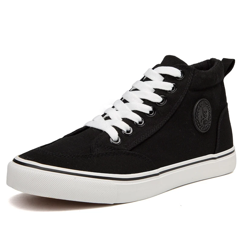 Shoes Men Spring Autumn Lace-up High Top Style Men Vulcanize Shoes