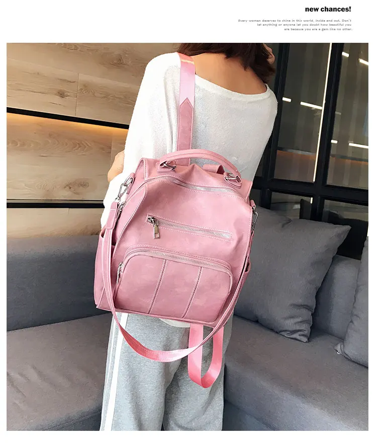 Высококачественный кожаный женский рюкзак, модный женский рюкзак, сумки на шнурках, большая вместительность, винтажная школьная сумка, Mochila Feminina