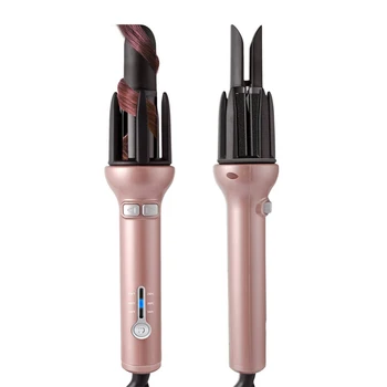 

Automatic Curling Iron Hair Curler Wand Curl Rotating Magic Hair Curling Iron Salon Tools Titanium Auto Hair Curlers Eu Plug