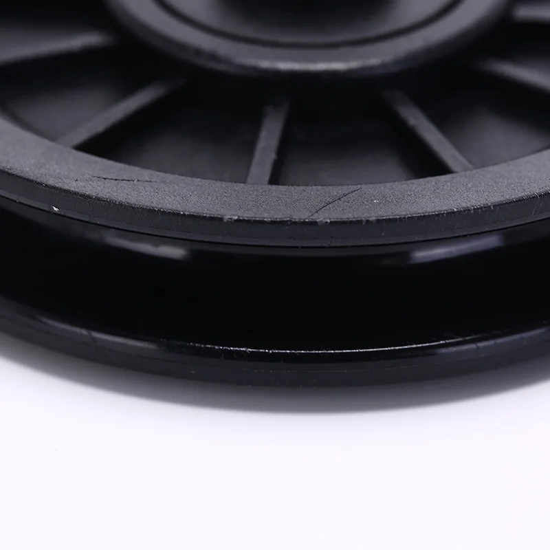 105 мм Прочный и износостойкий Abs Материал черный колесико опорного шкива Кабель оборудование для спортзала интегрированные тренажеры