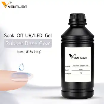 VENALISA 1KG BULK Good Quality Base Coat Primer Soak Off Top Coat No Wipe Top Coat Matt Top Gel Rubber Base/matte Top Gel