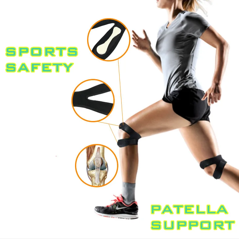 1 piece knee pad support fitness running cycling volleyball 