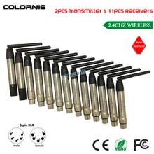 DHL Булавки G 5-Булавки Светодиодное освещение Беспроводной DMX Беспроводной XLR приемник передатчик X-stick