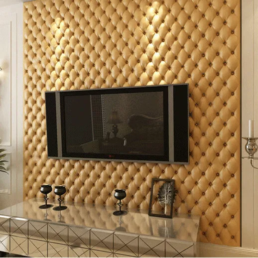 europe style 3d wall sticker high texture wall covering papel de