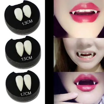 

New Halloween Cosplay Dentures Zombie Vampire Teeth Ghost Devil Fangs Props Costume Party Horrific Fun Toys for Children Adults